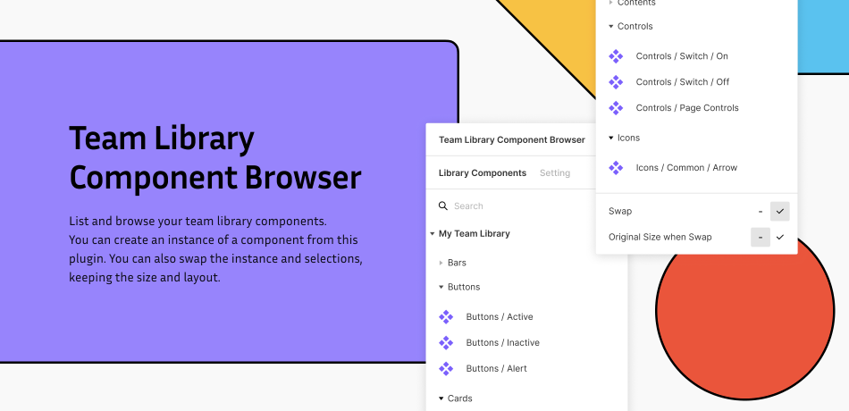 Team Library Component Browser