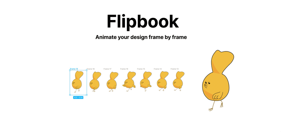 Плагин Flipbook Animator GIF для Figma