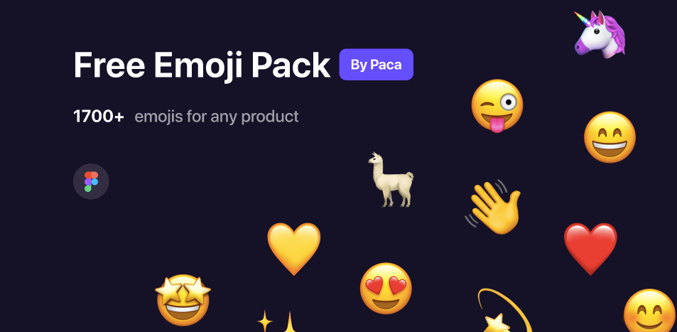 Free Emoji Pack для Figma