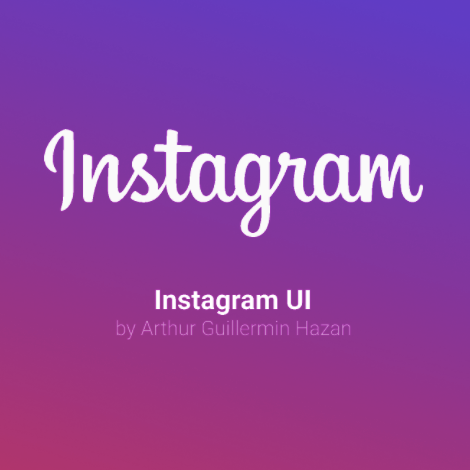 Instagram UI Kit Template